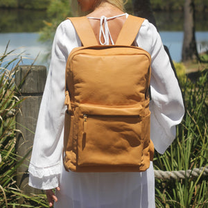 The Axel Leather Backpack