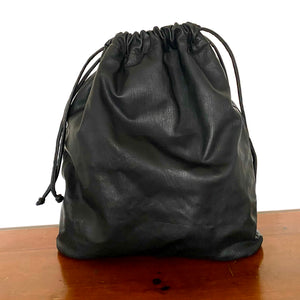 The Maxwell Leather Laundry Bag