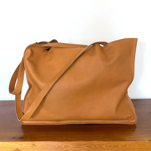 The Vext Oversized Leather Tote