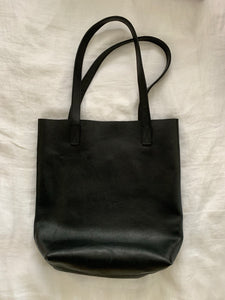 The Onyx Leather Tote