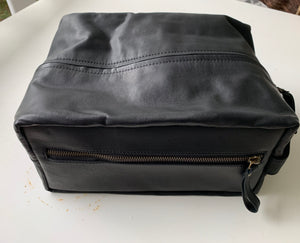 The Maddox Leather Shoe Bag